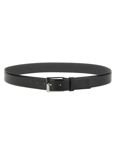 HUGO BOSS HUGO GRAINED LEATHER BELT