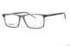 Hugo Boss Hugo Hg1025 Rectangular Acetate Eyeglasses In Gray