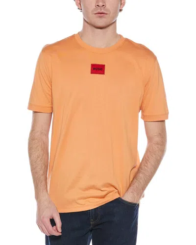Hugo Boss Hugo  Diragolino T-shirt In Orange