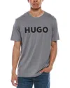 Hugo Boss Cotton-jersey Regular-fit T-shirt With Logo Print