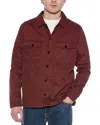 Hugo Boss Enalu Oversized Fit Shirt In Brown