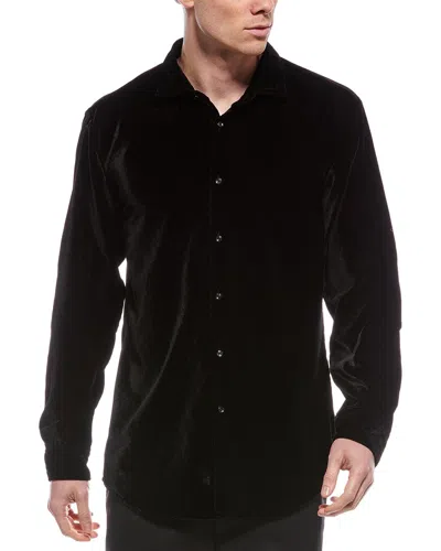 Hugo Boss Hugo  Velvet Shirt In Black