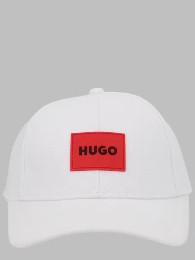 Hugo Boss Hugo Kids Cotton Baseball Cap In White
