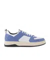 Hugo Boss Hugo Kilian Logo Patch Sneakers In Blue