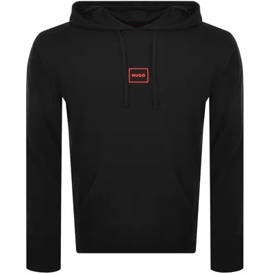 Hugo Boss Hugo Laze Hoodie Black In Multi