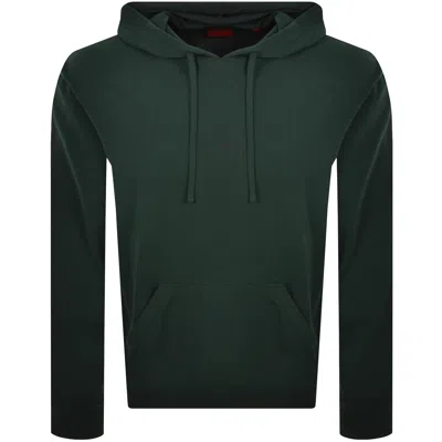 Hugo Boss Hugo Laze Hoodie Open Green In Multi