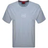 Hugo Boss Hugo Laze T Shirt Blue In Blue