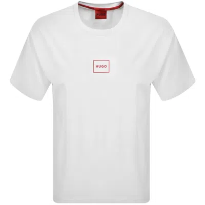 Hugo Boss Logo-print T-shirt In White