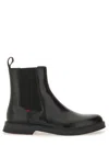 Hugo Boss Hugo Leather Chelsea Boot In Black