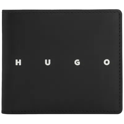 Hugo Boss Hugo Leather Folding Wallet Black