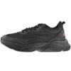 Hugo Boss Hugo Leon Runner Trainers Black In Black