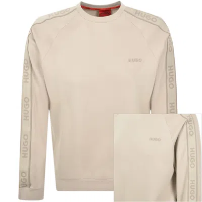 Hugo Boss Hugo Liam Sweatshirt Beige In Sand