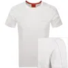 Hugo Boss Hugo Liam T Shirt Off White In White