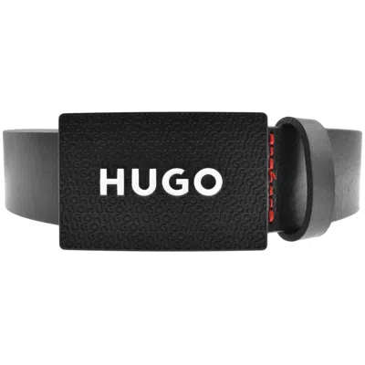 Hugo Boss Hugo Logo Gilao Belt Black