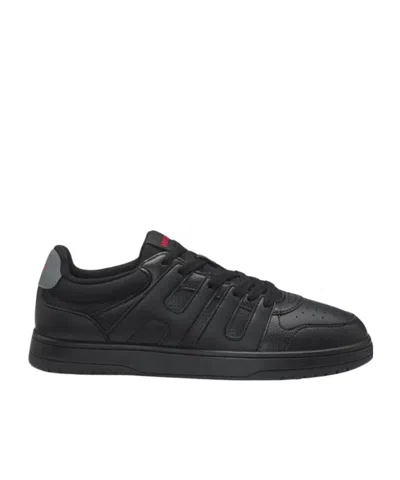 Hugo Boss Hugo Logo Uppers Trainers In Black