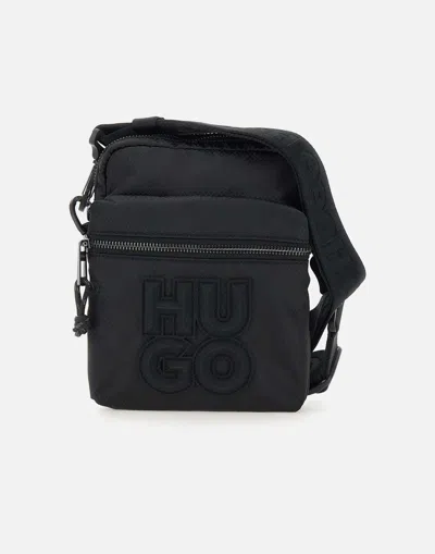 Hugo Boss Hugo Malick Black Recycled Shoulder Bag