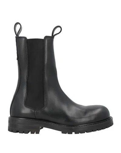 Hugo Boss Hugo Man Boot Black Size 9 Leather