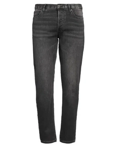 Hugo Boss Hugo Man Jeans Black Size 32w-32l Cotton, Polyester, Elastane