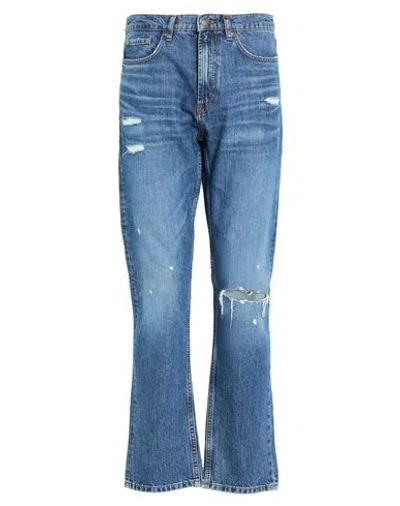 Hugo Boss Hugo Man Jeans Blue Size 29w-32l Cotton