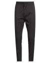 Hugo Boss Hugo Man Pants Black Size 40 Polyester, Cotton In Brown
