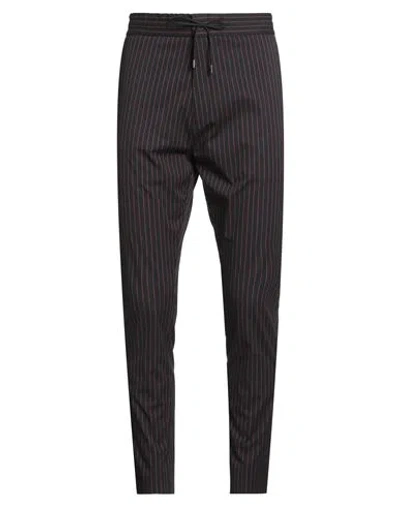 Hugo Boss Hugo Man Pants Black Size 40 Polyester, Cotton In Brown