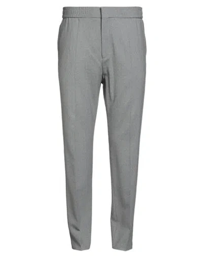 Hugo Boss Hugo Man Pants Grey Size 40 Virgin Wool, Recycled Polyester, Elastane In Gray