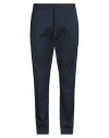 Hugo Boss Hugo Man Pants Midnight Blue Size 40 Polyester, Cotton In Blue