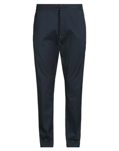 Hugo Boss Hugo Man Pants Midnight Blue Size 40 Polyester, Cotton