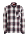 Hugo Boss Hugo Man Shirt Burgundy Size Xl Cotton In Red