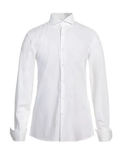 Hugo Boss Hugo Man Shirt White Size 17 Cotton