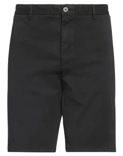 Hugo Boss Hugo Man Shorts & Bermuda Shorts Black Size 30 Cotton, Elastane