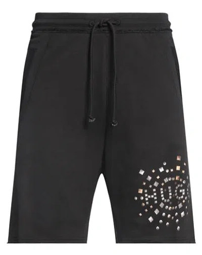 Hugo Boss Hugo Man Shorts & Bermuda Shorts Black Size L Cotton