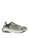 Hugo Boss Hugo Man Sneakers Military Green Size 7 Textile Fibers