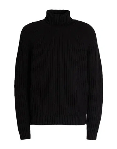 Hugo Boss Hugo Man Turtleneck Black Size Xl Cotton