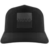 Hugo Boss Hugo Marsel Split Logo Cap Black In Black