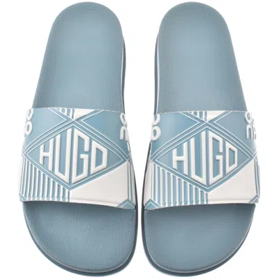 Hugo Boss Hugo Match It Sliders Open Blue