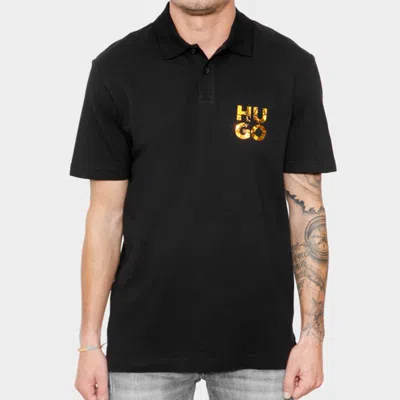 Hugo Boss Hugo Men's Diridupol Short Sleeve Polo Shirt, Black