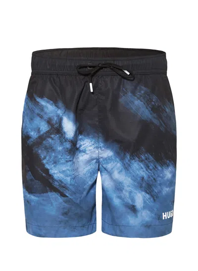 Hugo Boss Hugo Men's Dune Swim Trunks, Black