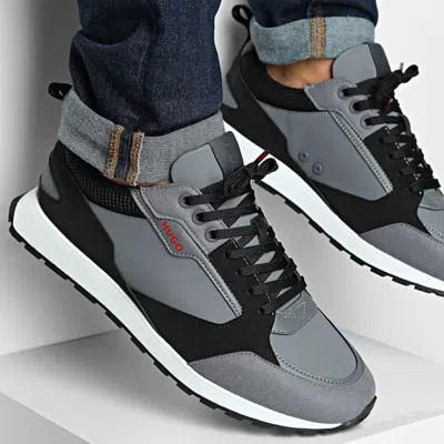 Hugo Boss Hugo Icelin Runn Trainers Black In Multi