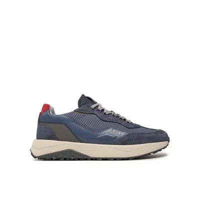 Hugo Boss Hugo Men's Kane Running Sneaker, Open Blue In Multi