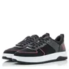 Hugo Boss Hugo Men's Kilian Tenn Back Logo Lace Up Sneakers, Black Pepper In Multi