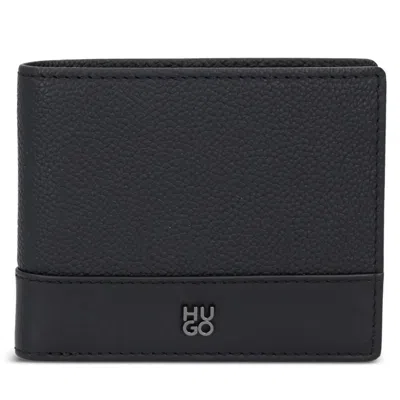 Hugo Boss Hugo Men's Quantic 6 Card Leather Wallet, Black In Brown