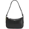Hugo Boss Hugo Mini Numah Leather Shoulder Bag In Black