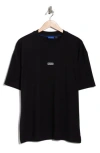 Hugo Boss Hugo Nalono Graphic T-shirt In Black
