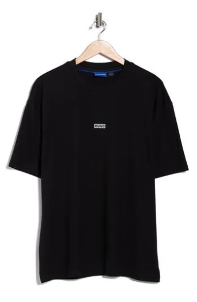 Hugo Boss Hugo Nalono Graphic T-shirt In Black