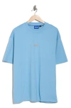 Hugo Boss Hugo Nalono Graphic T-shirt In Blue