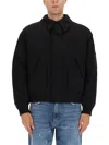 Hugo Boss Boxy Oversized Black Sports Jacket In Black