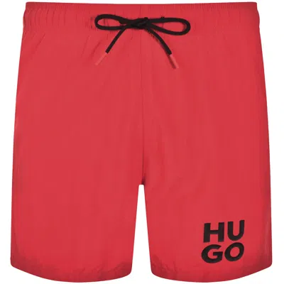Hugo Boss Hugo Paolo Swim Shorts Red