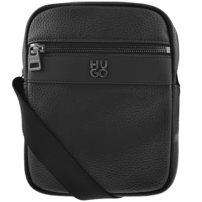 HUGO BOSS HUGO QUANTIC ZIP BAG BLACK