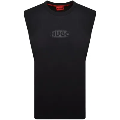 Hugo Boss Hugo Ray Beach Vest Navy In Black